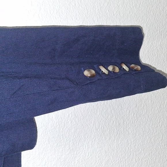 House of Harlow 1960 Midnight Blue Blazer - Picture 5 of 5